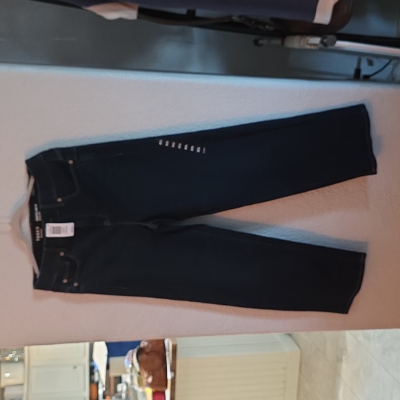 💙 Torrid Bombshell Wide-Leg High-Rise Jean – Dark Wash | 12R | NWT - Picture 6 of 10